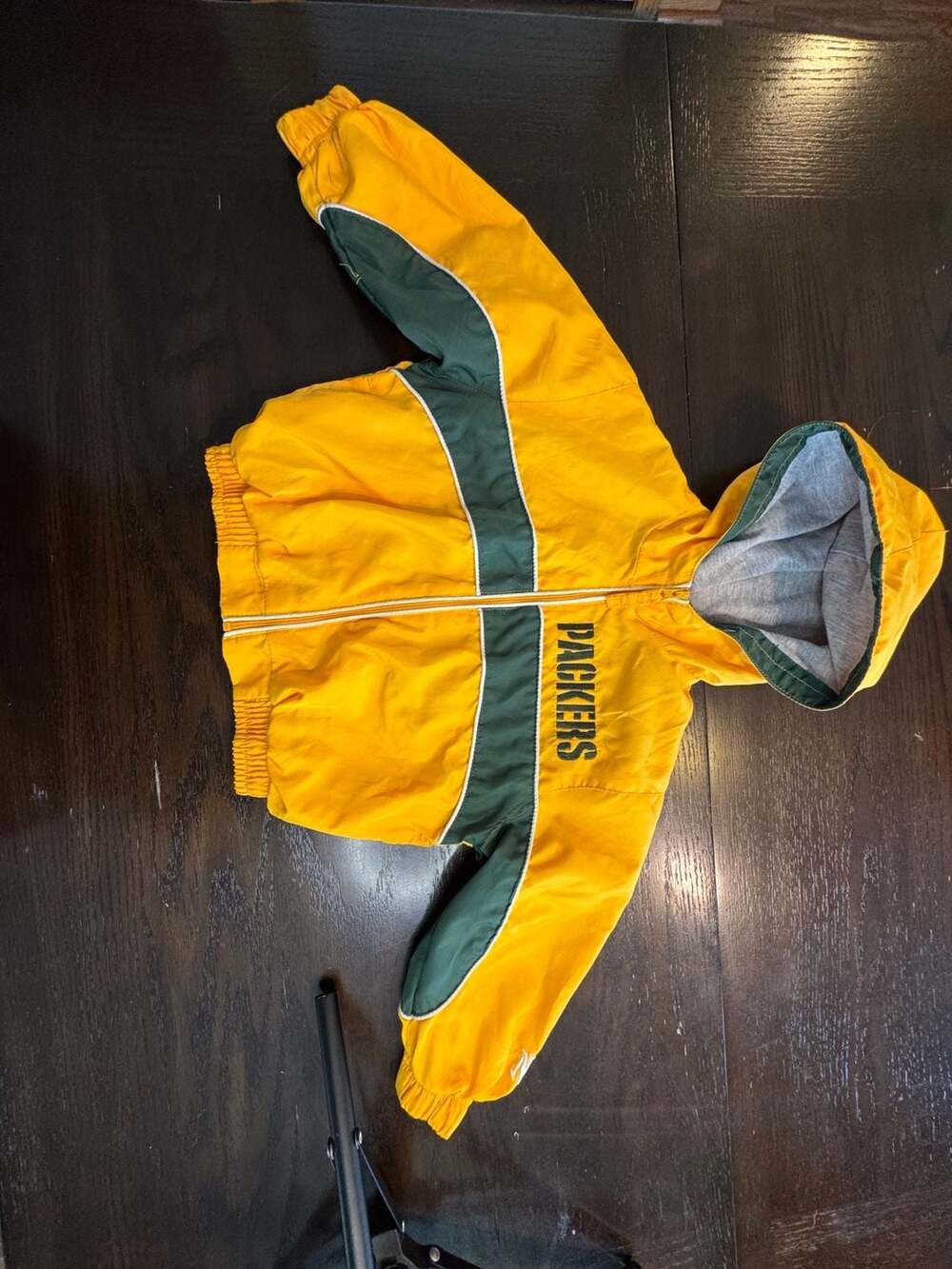 NFL Green Bay Packers Jacket Size 2T Full-Zip Hooded